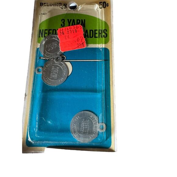 VTG Sewing Notions Lot Singer Boye DeLong Newey Hooks Rings Snaps Elastic USA - Picture 5 of 6